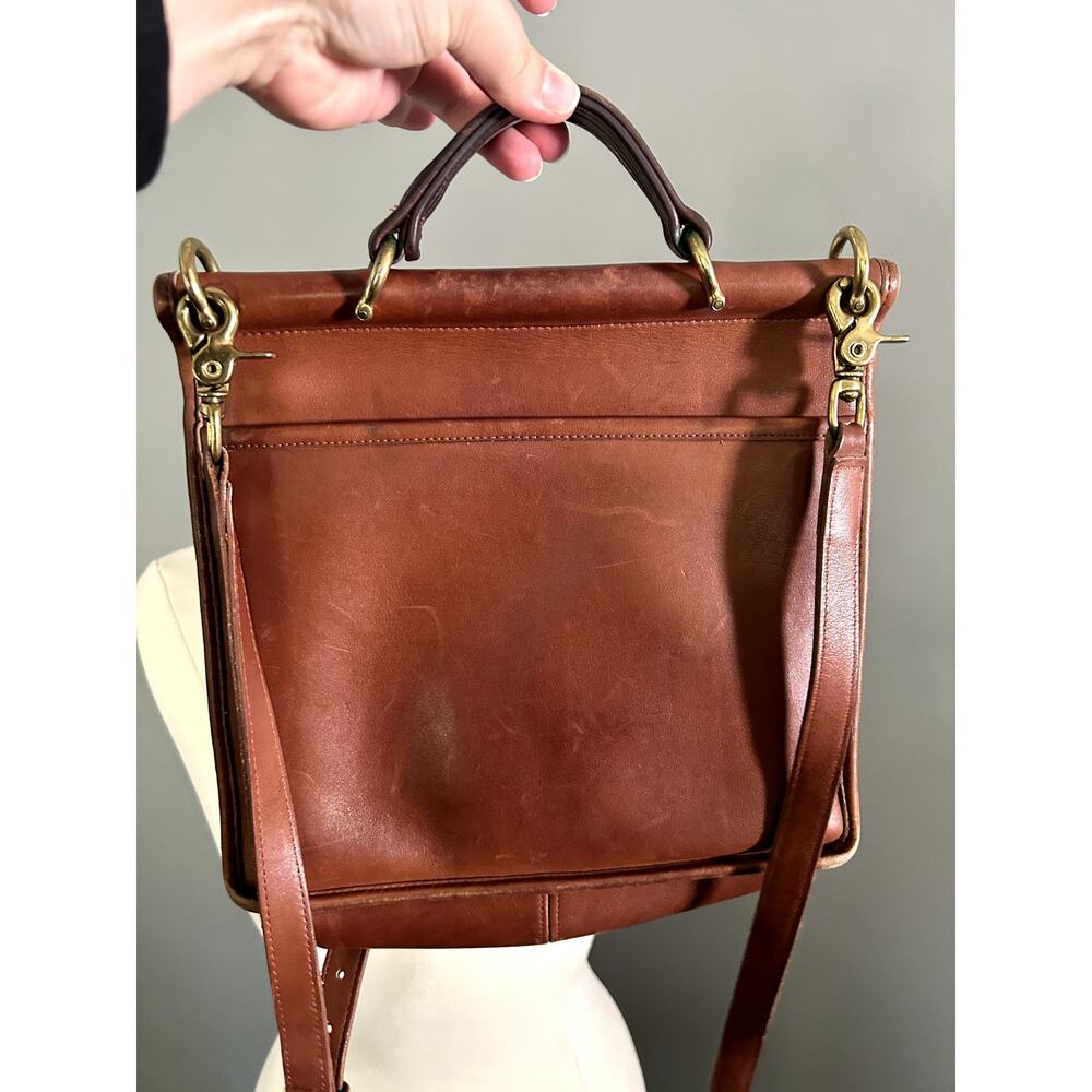 Vintage Coach Willis Leather Purse - Picture 9 of 12